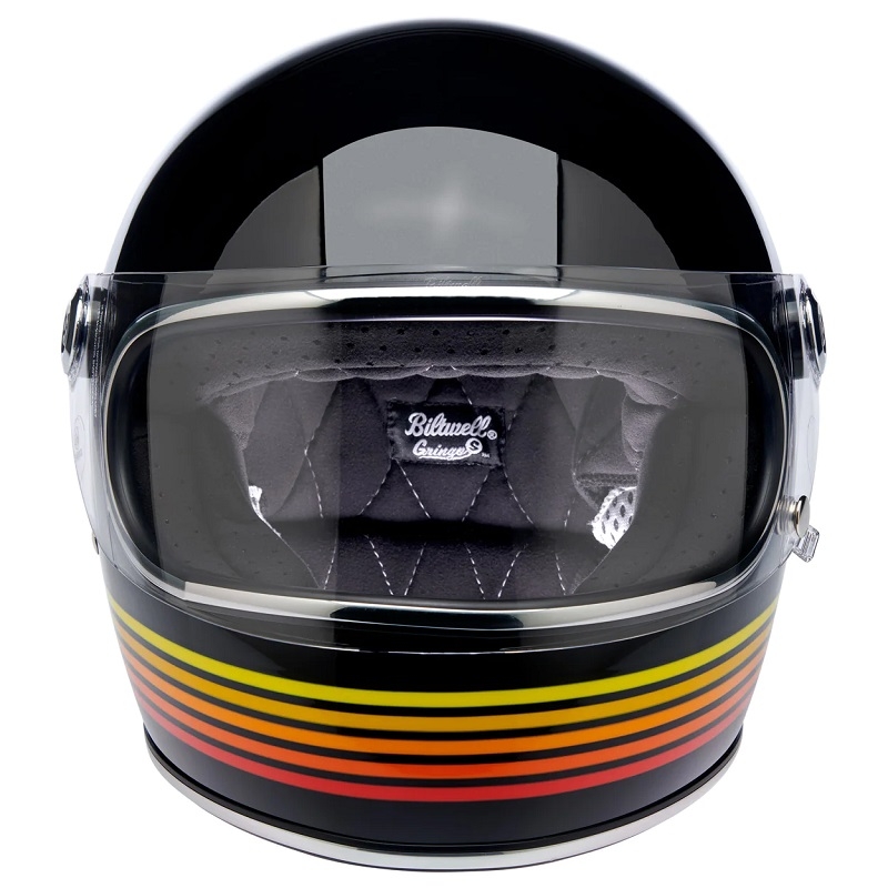 GRINGO S ECE HELMET - GLOSS BLACK SPECTRUM Biltwell(ビルトウェル) |  ハーレーパーツ通販のアンバーピース