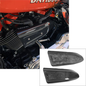 AIR SCOOP カーボンファイバー コイルカバー