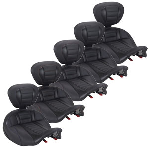 DELUXE TOURING ソロシート バックレスト付