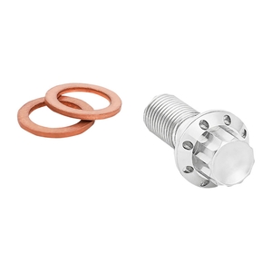 チタニウム 12ポイント バンジョーボルト ポリッシュ