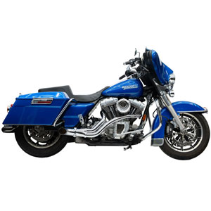 BMF 2in1 エキゾースト システム ツーリングモデル用 クローム