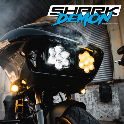 SHARK DEMON ヘッドライト＋フォグランプ コンボキット