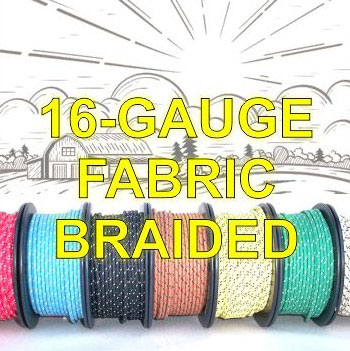 ファブリックブレイデッド ヴィンテージワイヤー