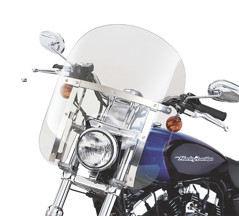 クイックリリース・コンパクト・ウィンドシールド - Harley Davidson